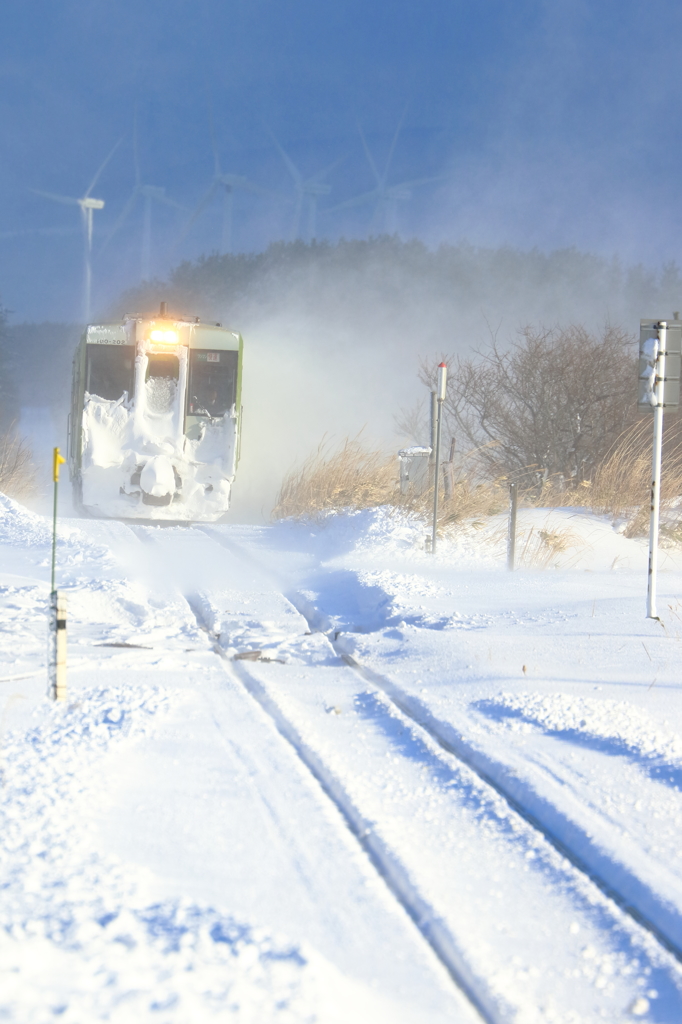 地吹雪
