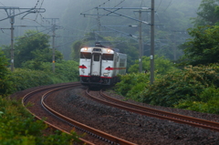 霧の中から・・・キハ