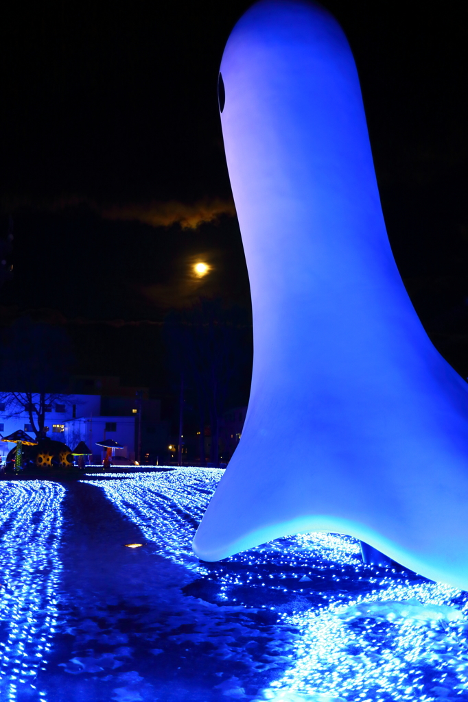 Towada winter illumination IV