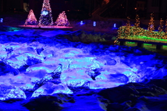 開催前のアスパム・イルミネーション