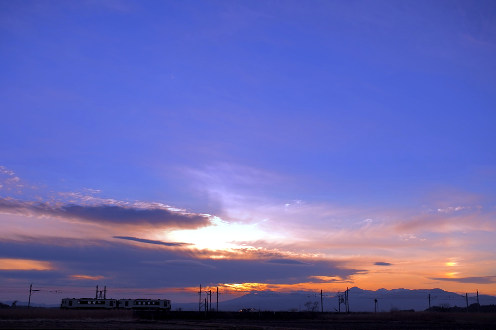夕焼け未満・・・
