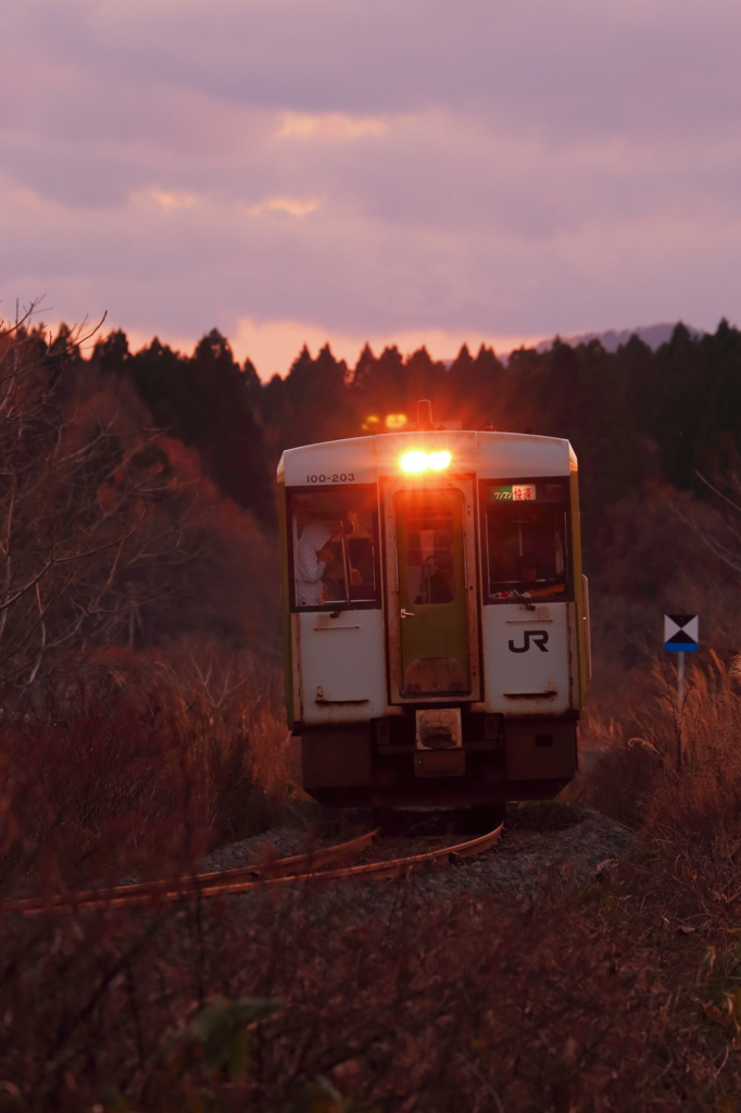 Sunset Train