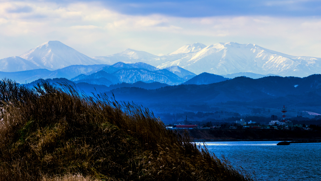 冬の山