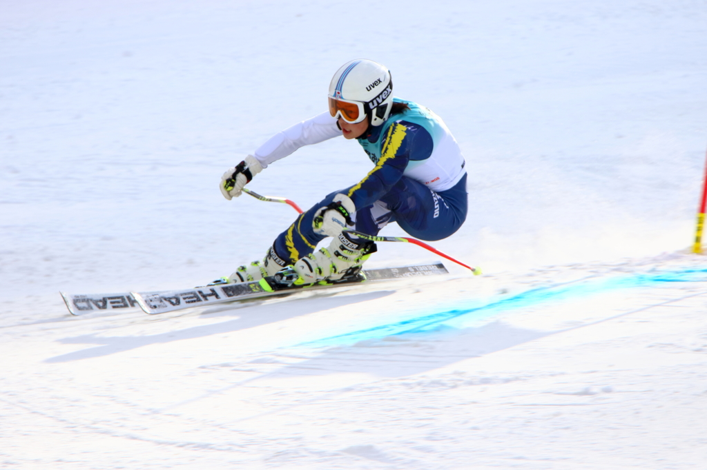 全国高等学校スキー大会 女子GS VIII