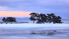 雪の晴れ間