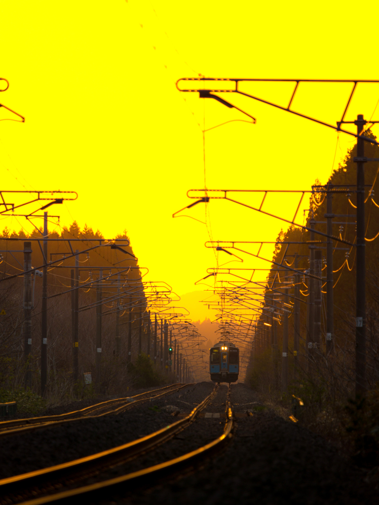 Sunset Train