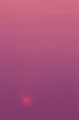 霞夕日