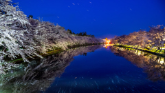 夜の弘前公園 II