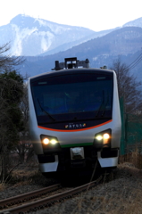 リゾート「あすなろ」と烏帽子岳