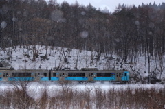 Snow blurring -Train- V