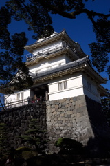 真冬の小田原城