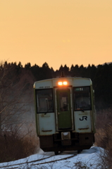 Morning glow train II