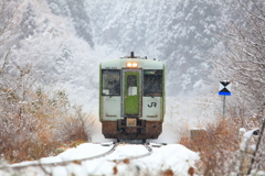 すっかり雪景色 I