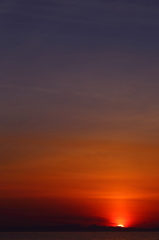 休日の夕日 IV