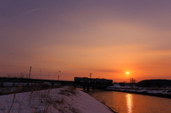 Sunset Train XIX
