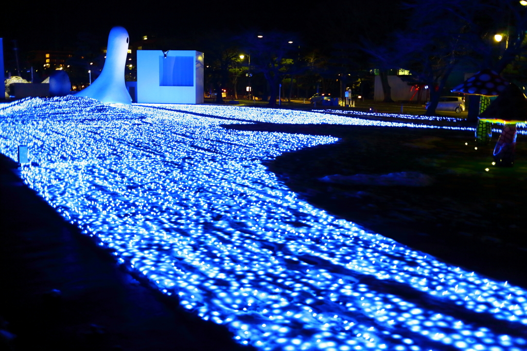 Towada winter illumination VIII