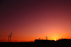 Sunset Train XXIV