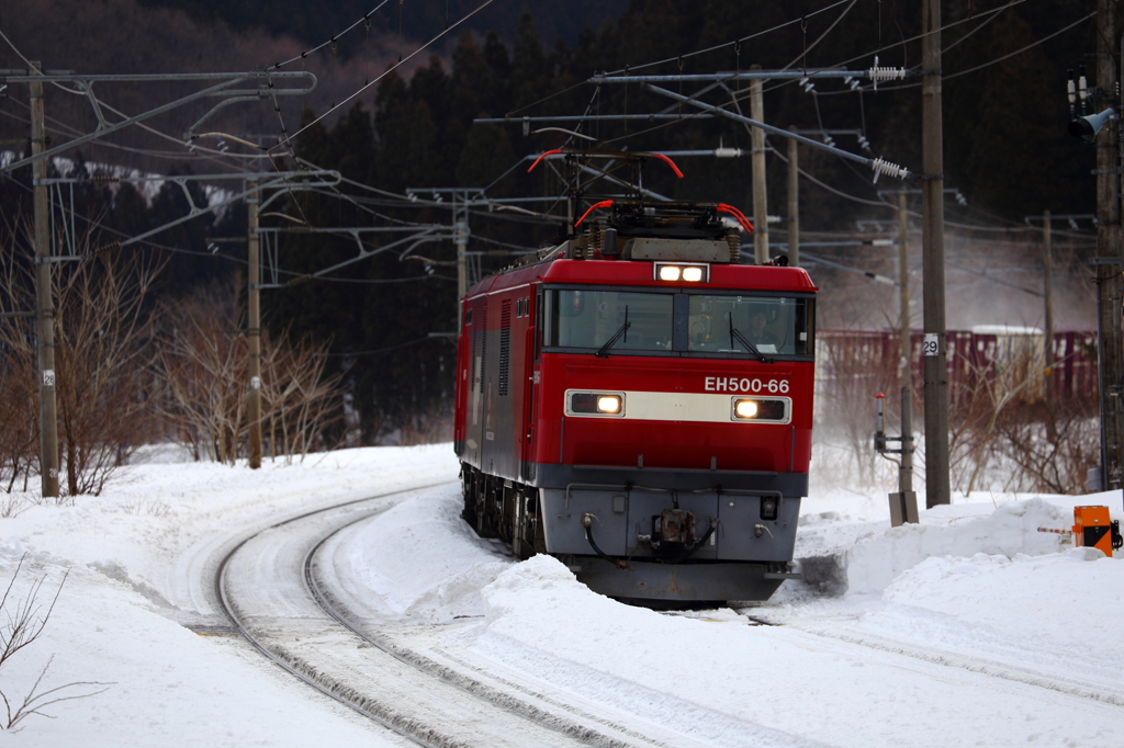 Snowfield Train II-V