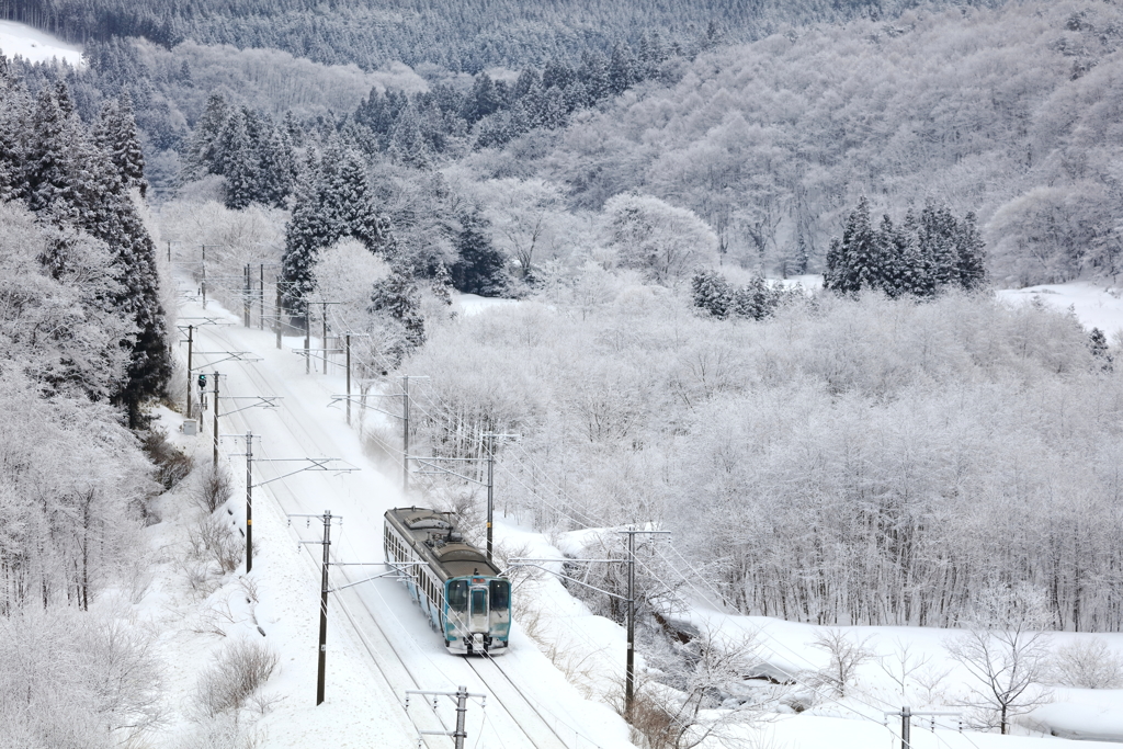 雪景色の朝 IV