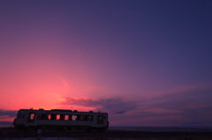 Sunset Train XIV