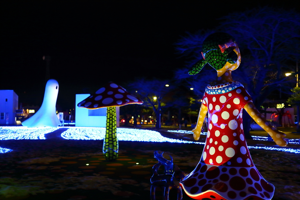 Towada winter illumination IX