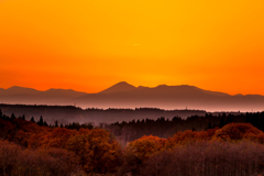 八甲田の夕暮れ