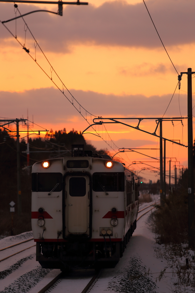 Morning glow train III