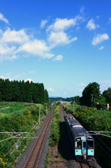 青空と青鉄
