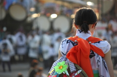 ねぶた祭りのお見送り