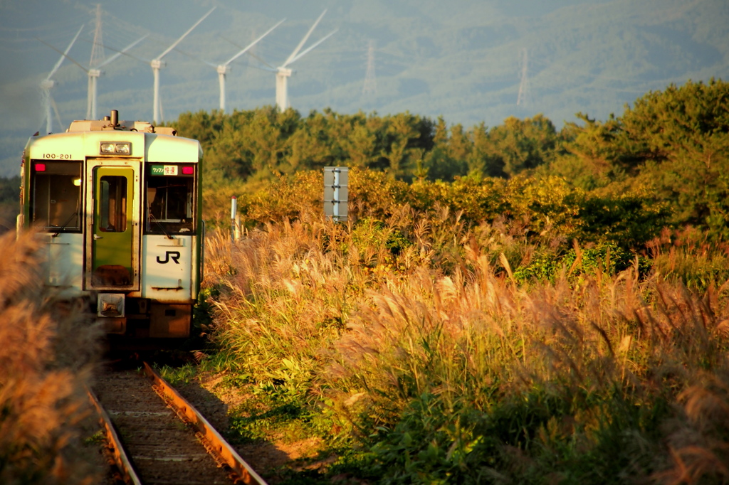 秋景色 -鉄道- III