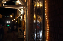 夜の函館赤レンガ倉庫