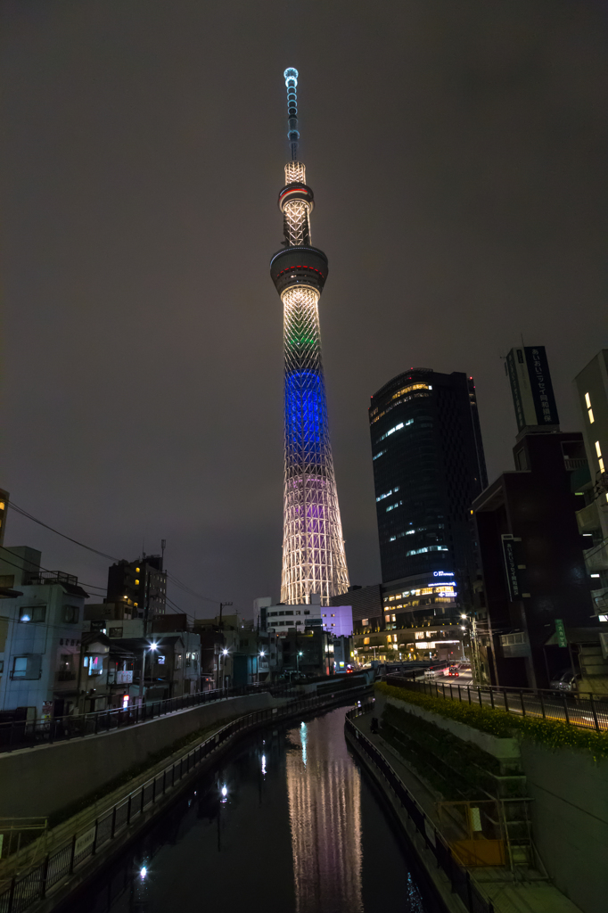 西十間橋からの・・・