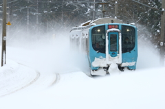 雪降るなか・・・ I