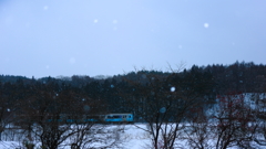 Snow blurring -Train- III