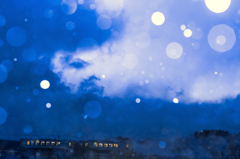 Snow blurring -Train- II