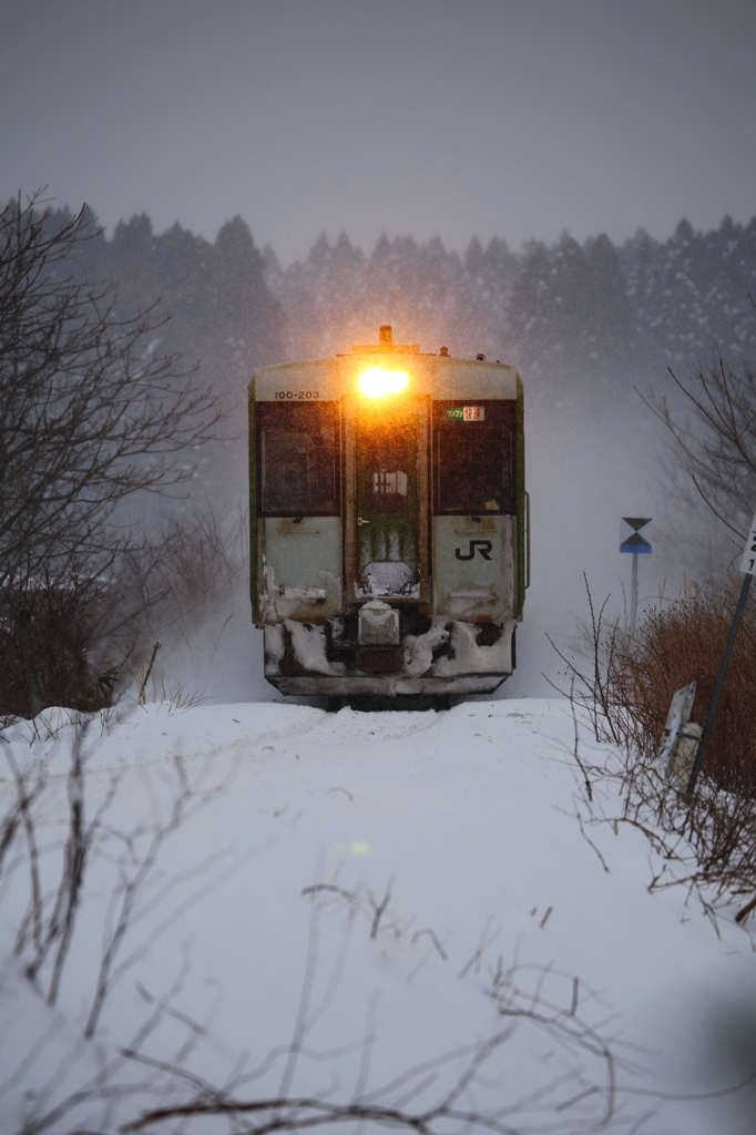Extreme cold -Train- III
