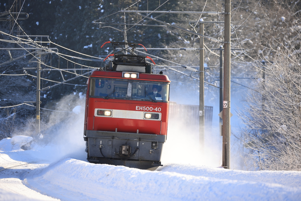 雪晴れの朝 IV