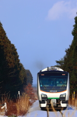 冬の晴れ間