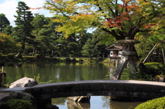 金沢・兼六園にて