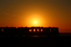 Sunset Train II-V