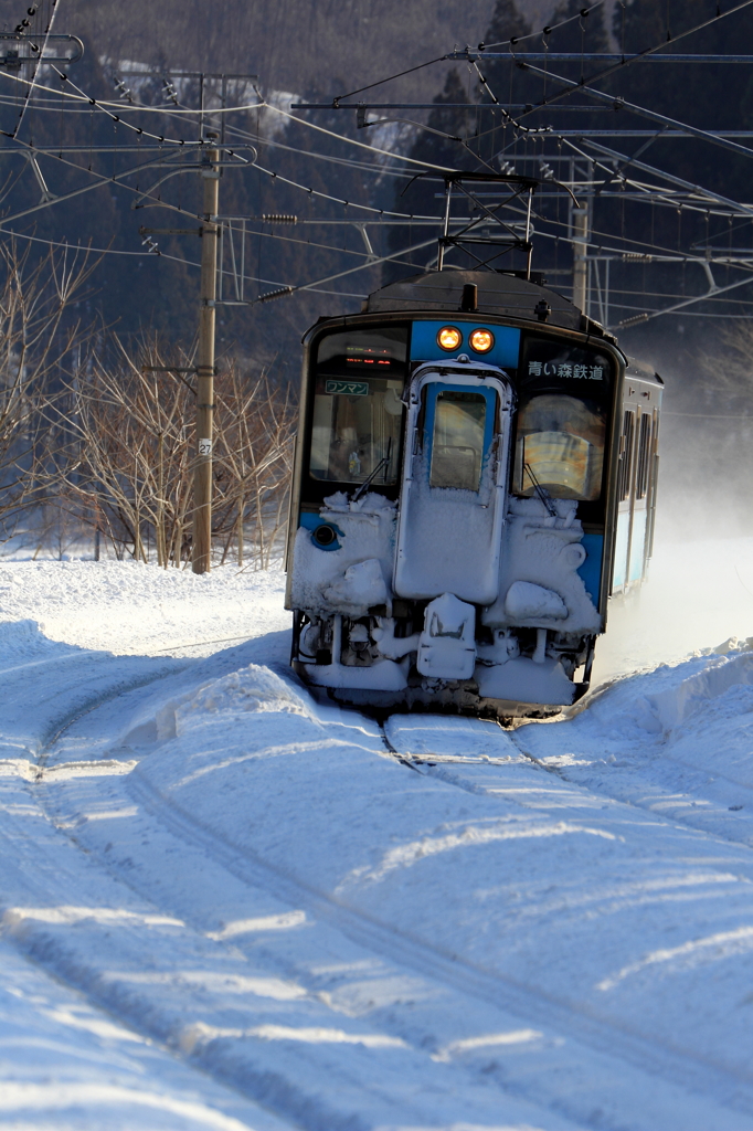 After heavy snow