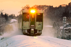 冬の始発列車 I