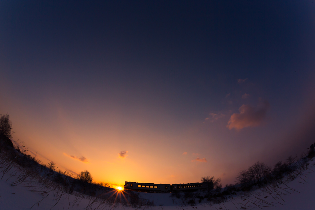 Sunrise Train I