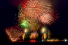 霧中の花火大会 I
