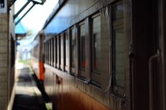ストーブ列車の休息
