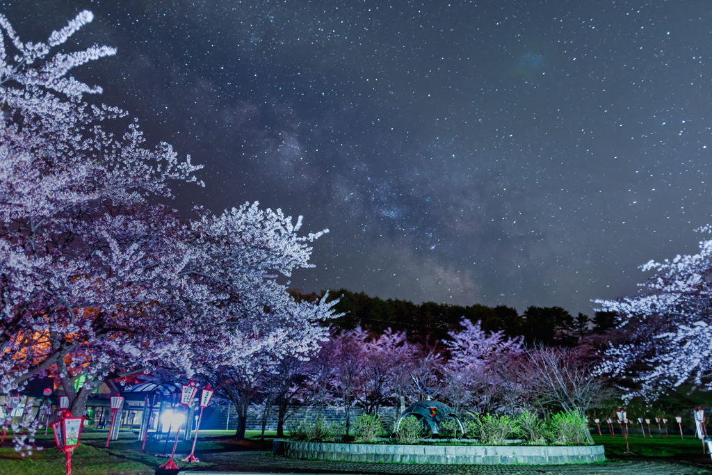 星空の愛宕公園