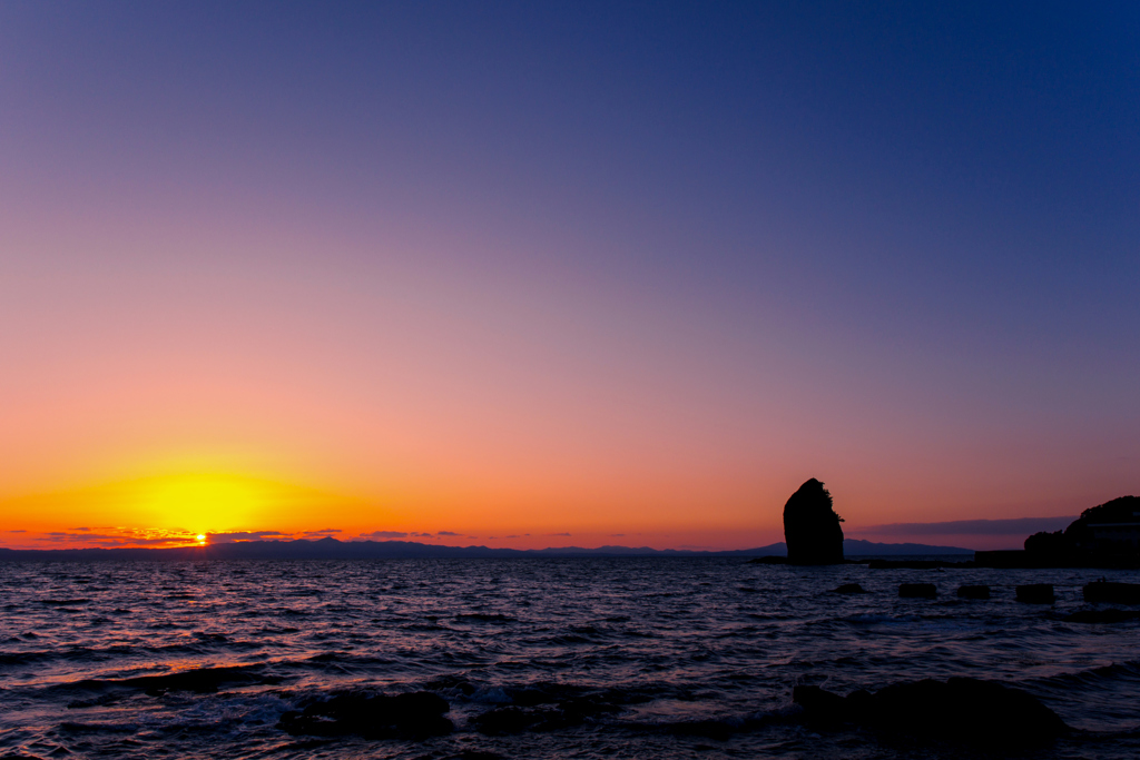 浅虫の夕焼け II