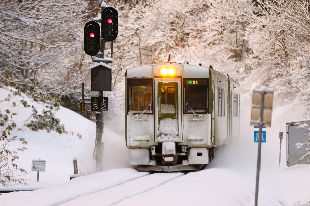 冬の始発列車 II