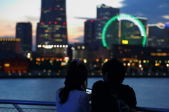 ふたりだけの夜景