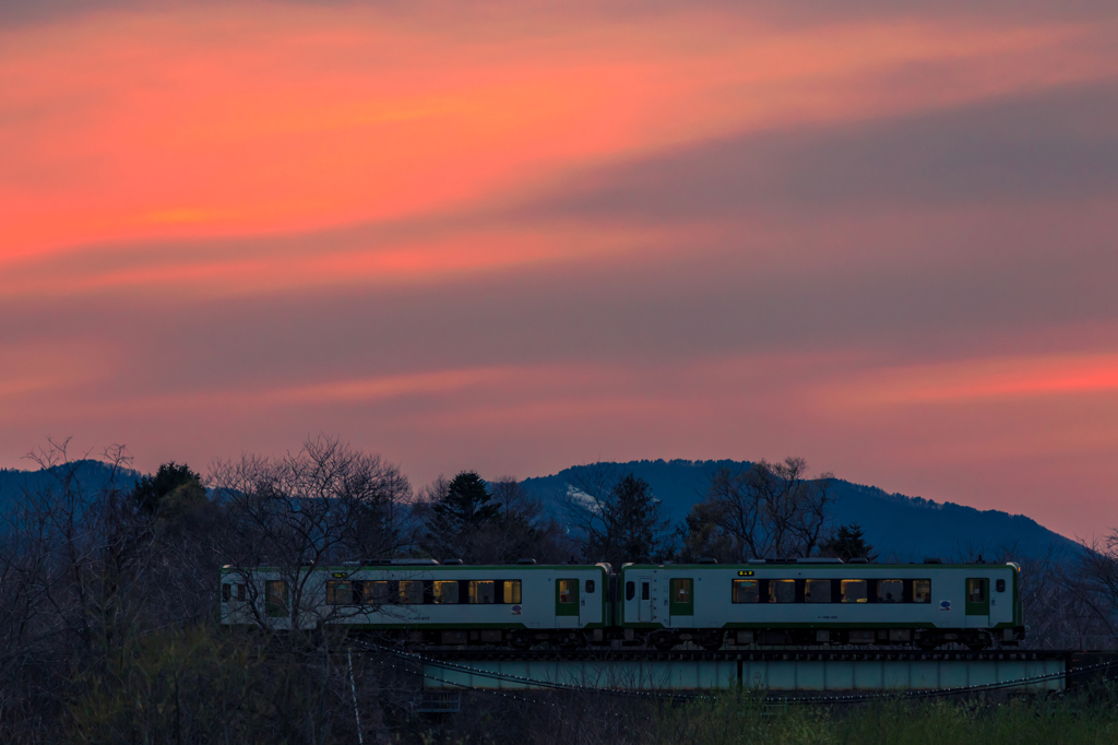 Sunset Train XXVIII